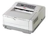 OKI B4500n - Printer - B/W - LED - Legal, A4 - 600 dpi x 2400 dpi - up to 24 ppm - capacity: 250 sheets - Parallel, USB, 10/100Base-TX