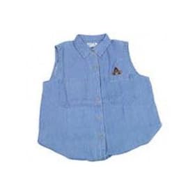 Buy Army Black Knights Ladies Sleeveless Denim Shirt