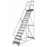 Buy BALLYMORE 6CEN9 Ladder 14 Step, DeepTop, Grate Tread, 450lb by Ballymore