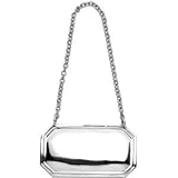 Review Carrs Of Sheffield  / Decanter Label Plain In Sterling Silver By Carrs Of Sheffield