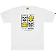 Size【L】A BATHING APE(エイプ) MILO(マイロ) 08SS ボーン＆スターマイロキャラパネルT【白黄】【新品】