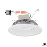 UPC 046335961548 product image for Commercial Electric 6 in. White Recessed LED Trim | upcitemdb.com
