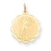 14k Baseball Disc Charm