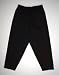 Unisex Pants, Chef Baggies, Black, Large, Elastic waist, 81122.LG