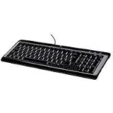 Logitech Ultra Flat Keyboard Clavier filaire Azerty Noirpar Logitech
