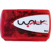 NEO II Pedometer, Red - 2 Function Pedometer (Records Steps, Activity Time)