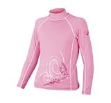 Girls Kids Pink Rash Vest UV Sun Top SPF 50+ Age 8/9, 10/11 or 12/13