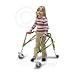Nimbo Walker - Lightweight Posterior Safety Roller The Wenzelite Nimbo Walker of posterior safety rollers supports the user from behind requiring them to procure a more upright posture and it also promotes trunk extension. Many physical therapists prefer posterior (reverse) walkers for children with Cerebral Palsy and other neurological, orthopedic and developmental disorders. Nimbo Product Highlights Height adjustable Aluminum Frame in bright colors Latex-free handgrips with flanged ends Folds easily for convenient transporting Each wheel can be independently adjusted One directional rear wheels with aluminum ratchet and pin mechanism Locking mechanism easily switches front wheels from swivel to non-swivel Skid resistant, non-marring and easy rolling wheels are ideal for indoor and outdoor use Soft rubber wheels adhere to any surface and will not allow the Nimbo to slide backwards Anti-Reverse override bracket disengages the one directional rear wheels and allows forward and reverse mobility Front swivel wheels enhance maneuverability and ease of turning Nimbo Lightweight Posterior Safety Roller Specifications 3 Year Limited Warranty