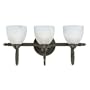 Jeremiah Lighting 11003-OT Finley Hill 3 Light Bathroom Vanity in Old Tobacco