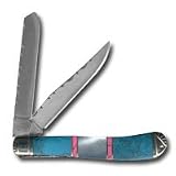 Schrade 94TTP Collectable Uncle Henry Trapper Turquoise Pearl
