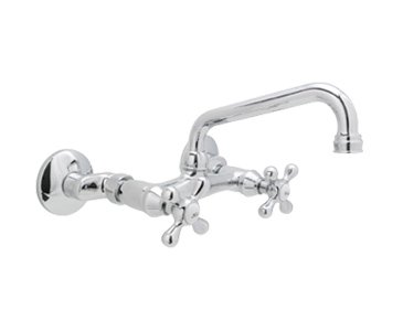 Huntington Chrome 8 Center Kitchen Faucet