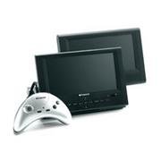 Polaroid DPA-08055S 8 Two Screen Portable DVD Player wtith Game Controller