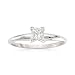 .50 Carat Diamond Solitaire RSVP Engagement Ring In 14kt White Gold