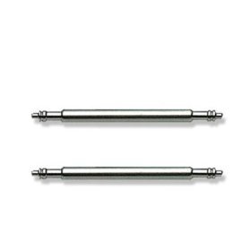 Spring Bar Pins Stainless Steel For Attaching Watch Bands To Watches Men Length 22 MM Thickness 1.5 MM Set of 2