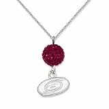 Carolina Hurricanes Ovation Crystal Necklace