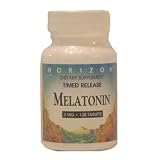 Melatonin 3 Mg Nighttime Sleep Aid Tablets, By Horizon Nutraceuticals - 120 Ea