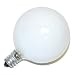 GE 44414 40-Watt 330-Lumen Candelabra Base G16.5 Globe Bulb, Soft White