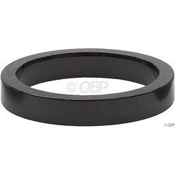 Wheels Manufacturing 1-Inch Spacer (Black/5mm, Bag of 5)