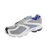 Reebok DMX Mega Hyperdrive | Ladies Running Shoes Silver White Blue Scrubs Black by Reebok
