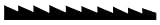 Olson MC49000 Scroll Saw Blade - 20 TPI [#12] 0.07 Wide X 0.023 Thick X 5 Long - Stamped Regular Tooth - Plain End