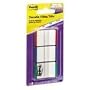 Post-it Durable Index Tabs, 1", Assorted Colors, 66/Dispenser MMM686LGBR