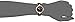 Burgi Women's BUR128BR  Round Brown Sunburst Effect Dial with Embossed Flower Quartz Strap Watch