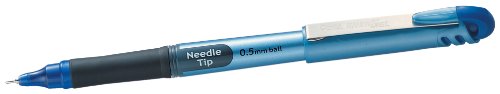 Pentel EnerGel Liquid Gel Pen, Fine Needle Tip, Blue Barrel, Blue Ink, Box of 12 (BLN15-C)