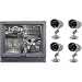 Photo : Mace 17" 4 Channel Quad Observation System w/4 Cameras (Black & White)