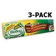 Childrens Toyshop  Kitchen & Housewares : BioBag Biodegradable Compostable Kitchen Trash Bags-3 Gallon