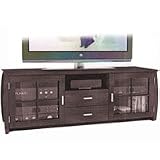 Sonax WB-1609 Washington 59-Inch Wood Veneer TV/Component Bench