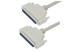 Reversible Hardware Molded Cable, DB37 Male / Male, 25 ft