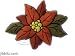 NEW Poinsettia Red Flower Jibbitz Set of 2 Christmas Holiday Flower