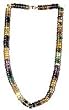 Gemstone Necklaces In Flourite Healing Beads Handmade Jewelry Indian Style 17 inches (flourite005)