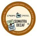 Caribou Coffee Sumatra Decaf K-Cups for Keurig Brewers, 24 ct