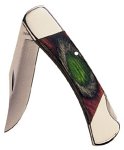 Bear and Son 3 5 8 Camo Wood Mid-Size Lockback by Bear & Son