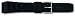 Invicta 20mm Black Rubber Watch Strap IS31