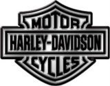 Harley Davidson Chrome Plated Emblem Auto Truck Accessory Decal