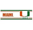 Miami Hurricanes - Wallpaper Border