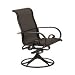 Tropitone 580769 Mocha Crescendo Sling Swivel Rocker Armchair
