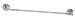 Brabantia Single Towel Bar Matt Steel