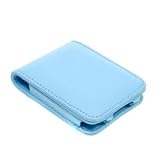 IPOD NANO 3RD GENERATION BLUE LEATHER FLIP CASE