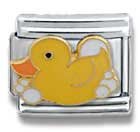 Clearly Charming Hello Kitty Rubber Ducky Cat Animal Theme Licensed Charm Bracelet