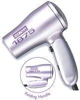 CONAIR 1875W FOLDING H/D DRYER DUAL VOLT REPL 125ES