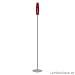Paulmann Stehleuchte Arazzo 1x40W G9 Chrom / Glas Rot