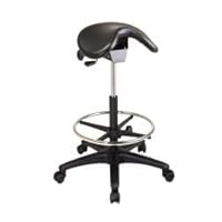 Backless Stool with Saddle Seat - Office Star - ST205