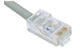 Cat. 5E 10Base-T Crossover Cable, RJ45 / RJ45, 10.0 ft, Color: Beige