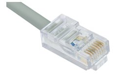 Cat. 5E 10Base-T Crossover Cable, RJ45 / RJ45, 5.0 ft, Color: Beige