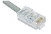 Cat. 5E 10Base-T Crossover Cable, RJ45 / RJ45, 5.0 ft, Color: Beige