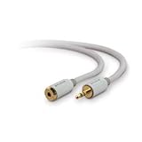 Belkin Pro Series Mini Stereo Extension Cord 3.5mm M/F 1.8m