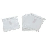 CD/DVD REPLACEMENT SLEEVES, WHITE, 30 PACK